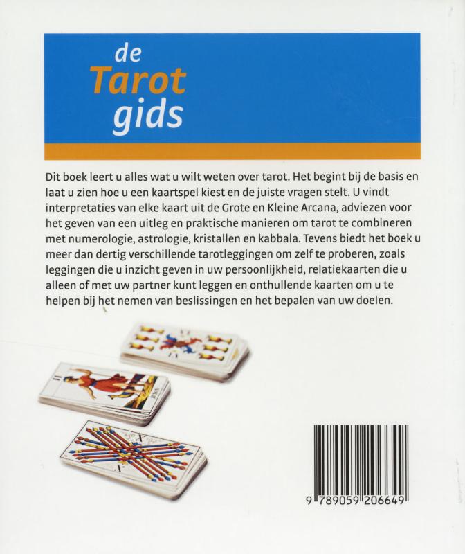 De tarotgids achterkant