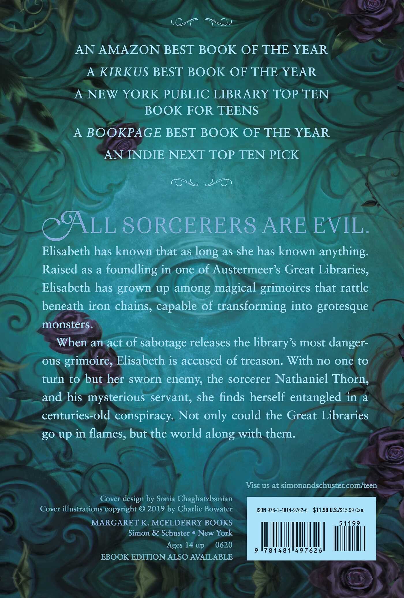 Sorcery of Thorns achterkant