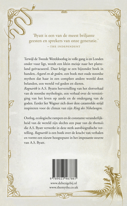 Ragnarök / Mythen achterkant