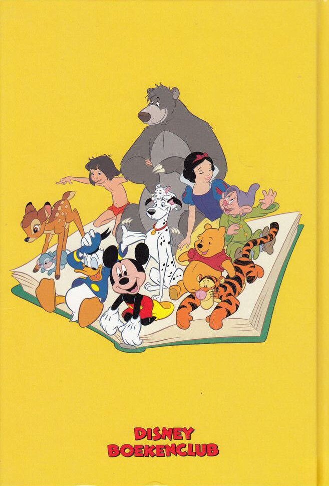 Het lelijke eendje / Disney Boekenclub achterkant