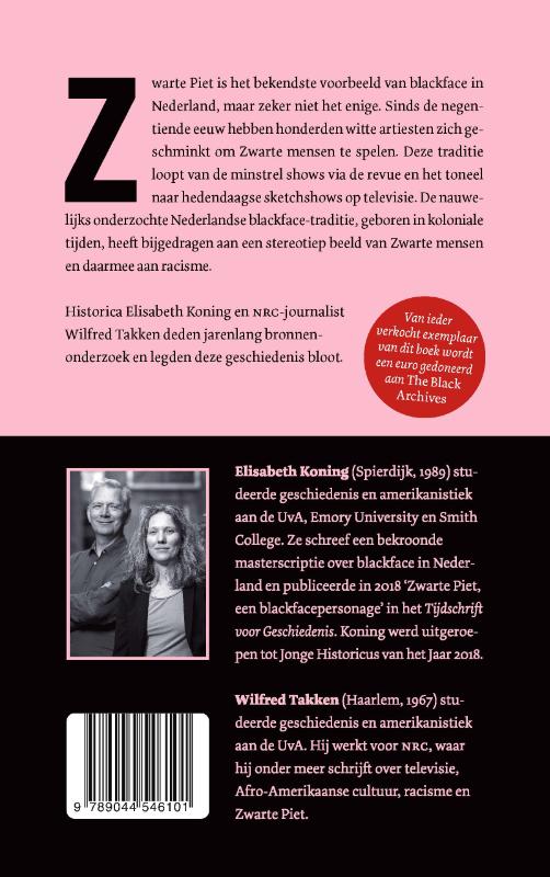 Zwart op wit achterkant