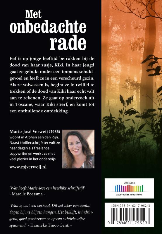 Met onbedachte rade achterkant