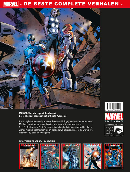 Ultimate Avangers 5 achterkant