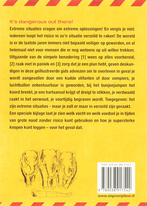 Het worst case scenario Survival handboek Extreme edition achterkant