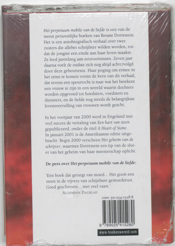 Het perpetuum mobile van de liefde achterkant