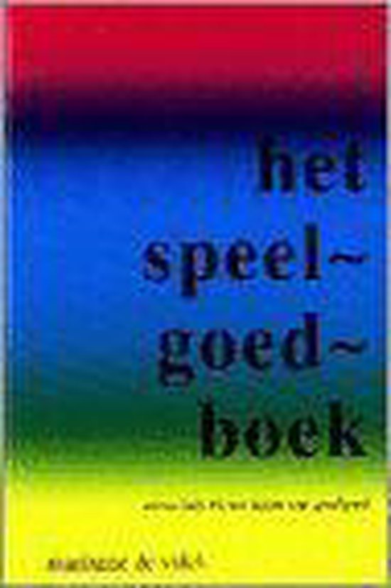 Het speelgoedboek