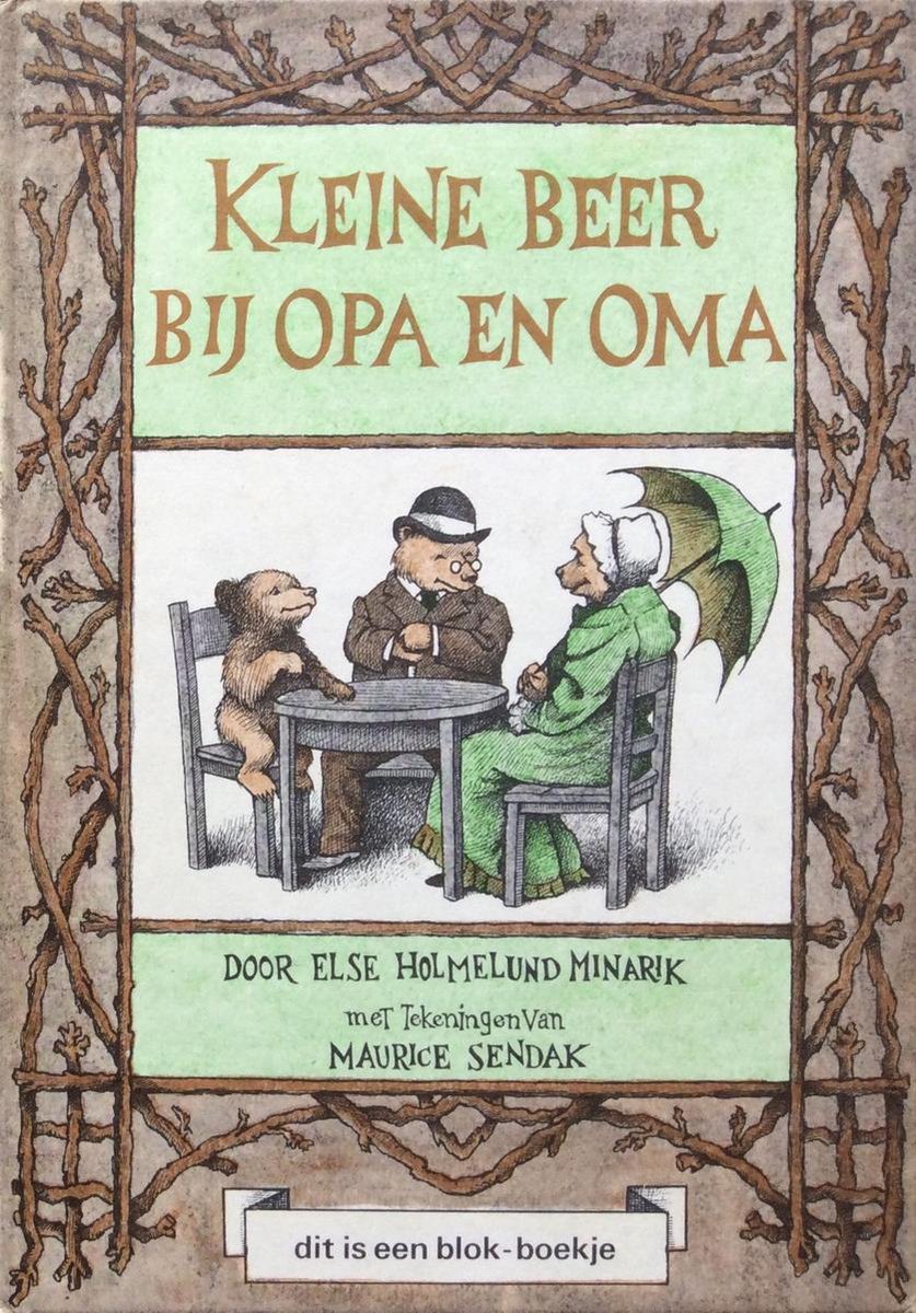 Kleine beer bij opa en oma