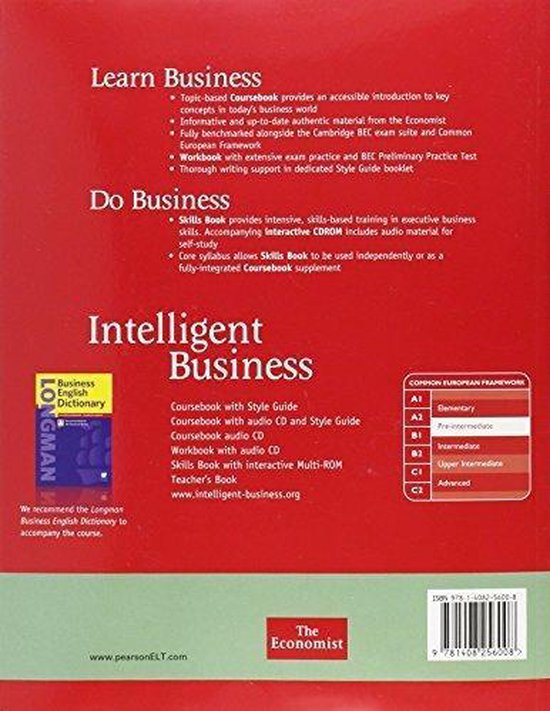 Intelligent Business Pre-Intermediate Coursebook/Cd Pack