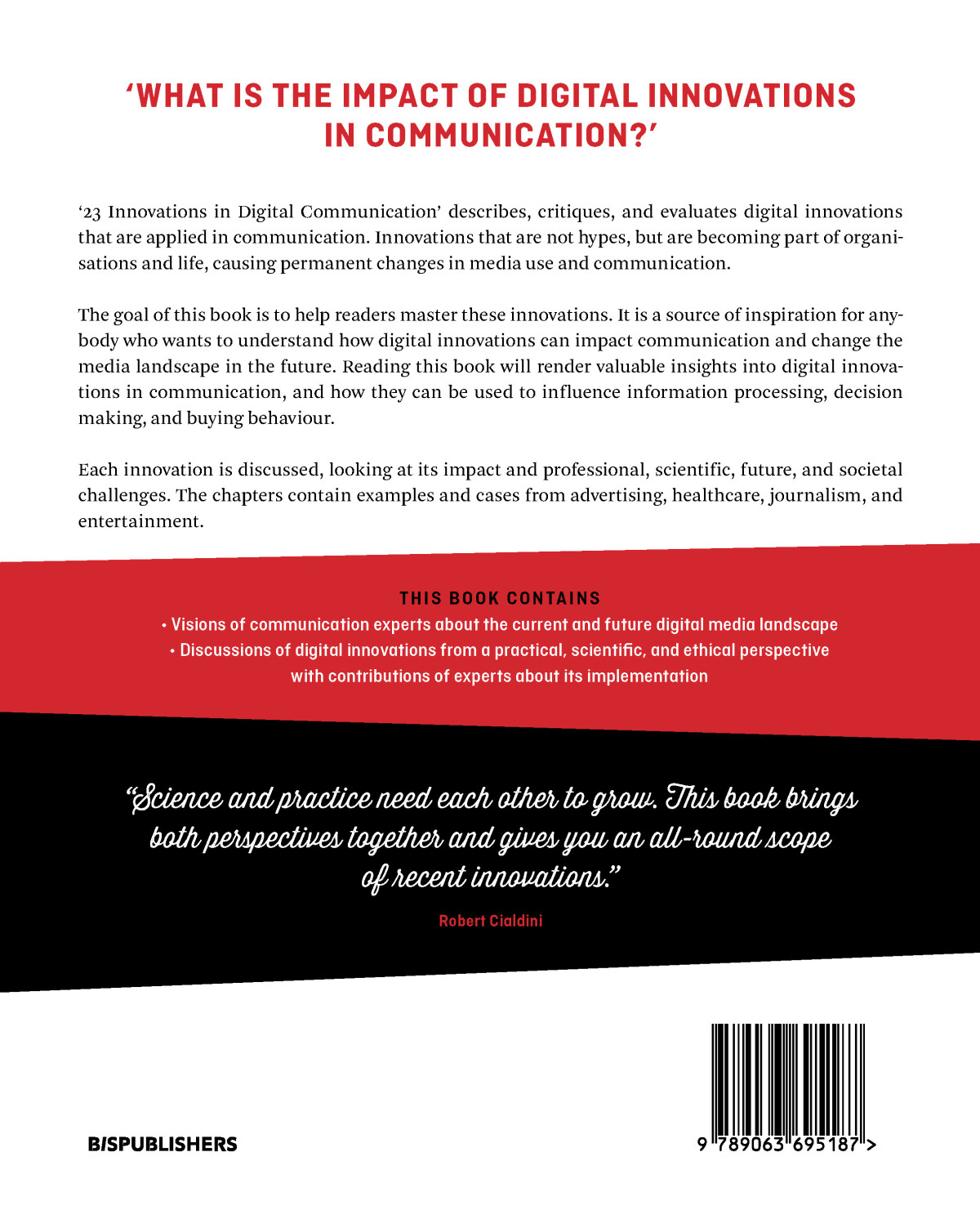 23 Innovations in Digital Communication achterkant
