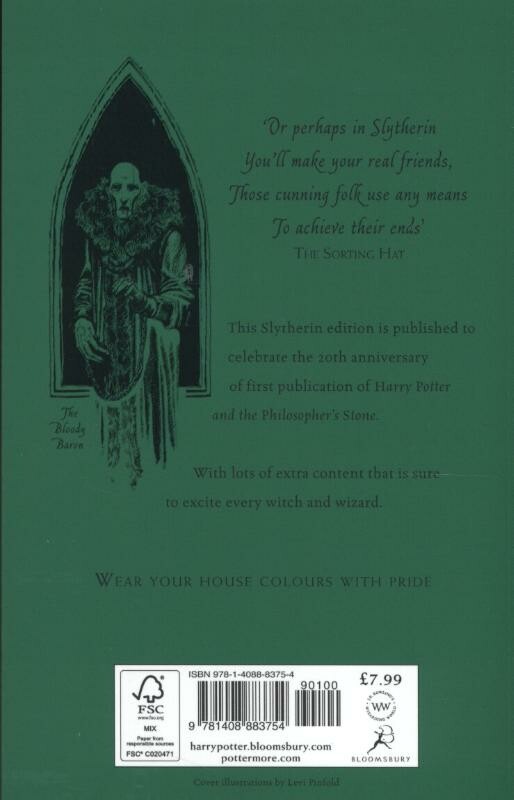 Harry Potter and The Philosopher's Stone / Harry Potter / 1 achterkant