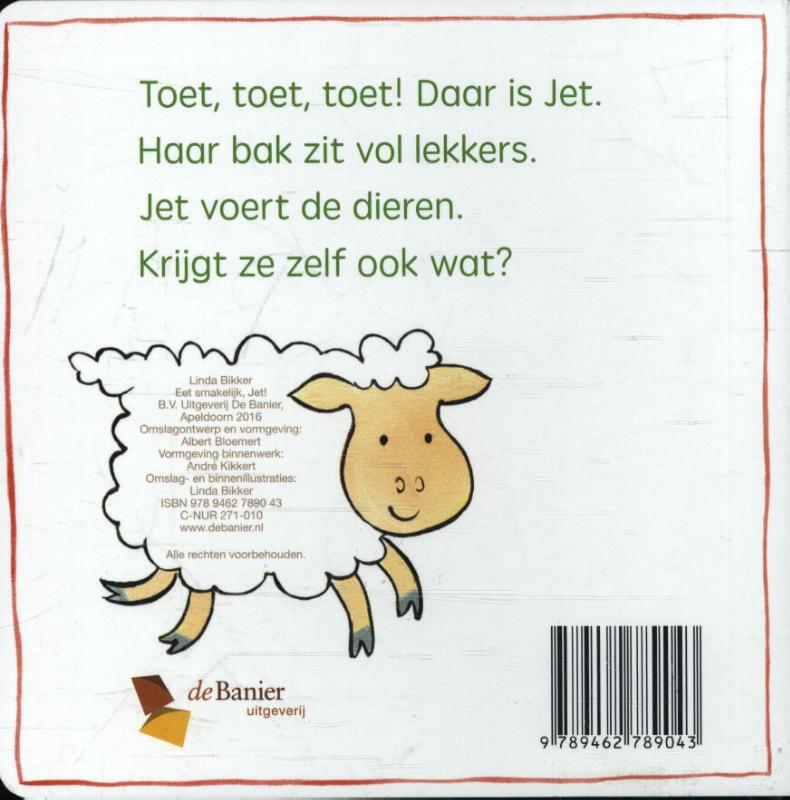 Eet smakelijk, Jet! achterkant