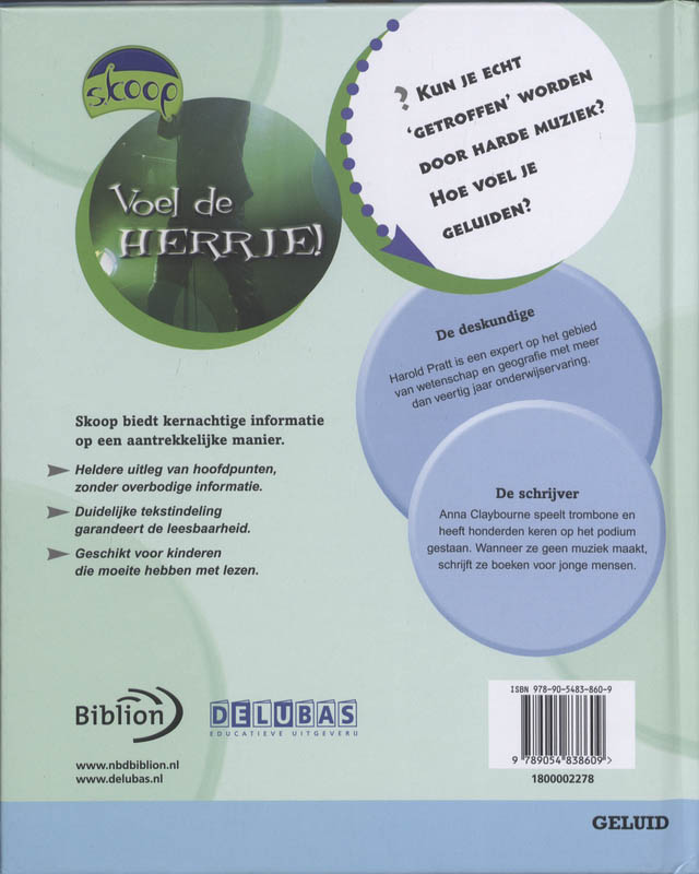 Voel de herrie! achterkant