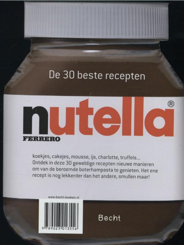 Nutella achterkant