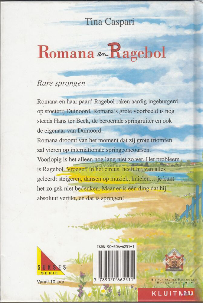 Rare sprongen / Romana en Ragebol achterkant