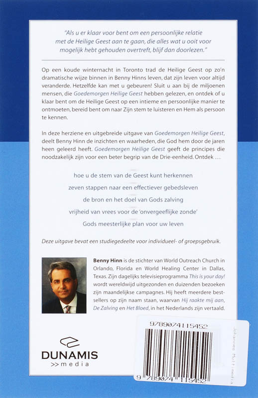 GOEDEMORGEN HEILIGE GEEST achterkant