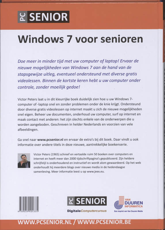 PC Senior: Windows 7 voor senioren achterkant
