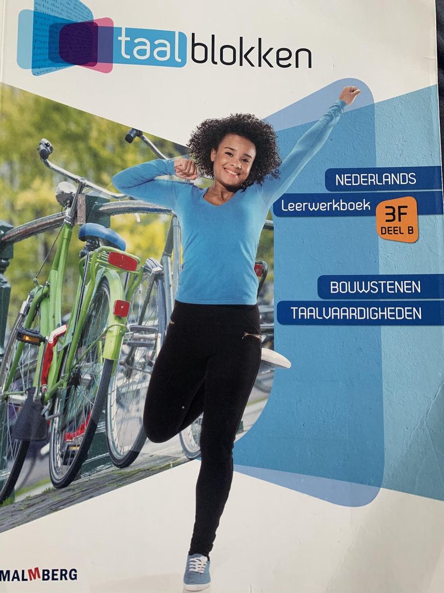 Martijn Baalman Taalblokken - Nederlands Leerwerkboek - Bouwstenen Taalvaardigheden - 3F - Deel B