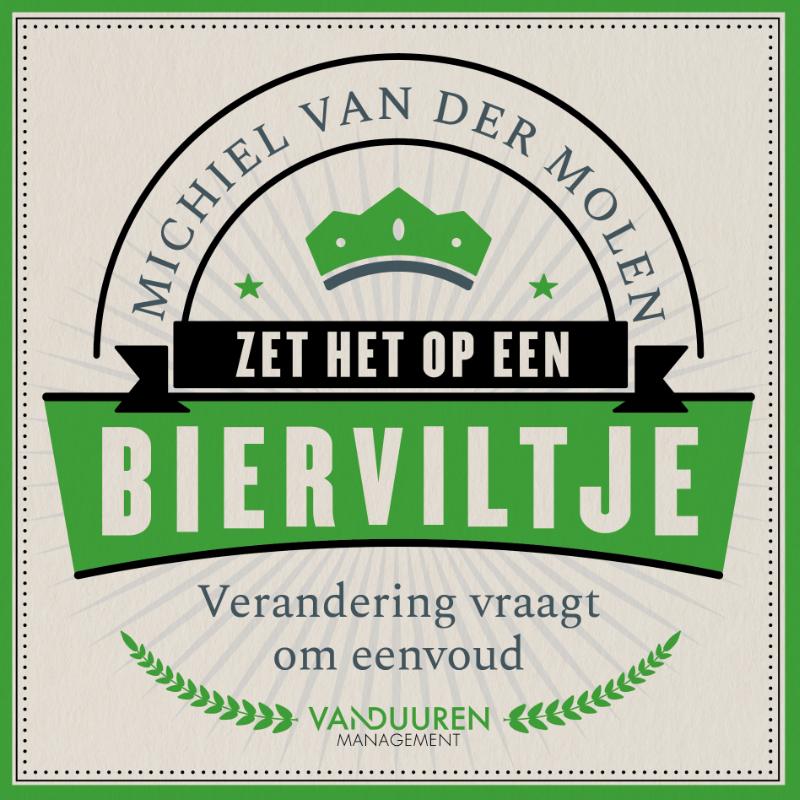 Zet het op een bierviltje