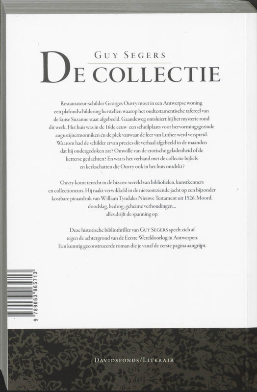 De collectie achterkant