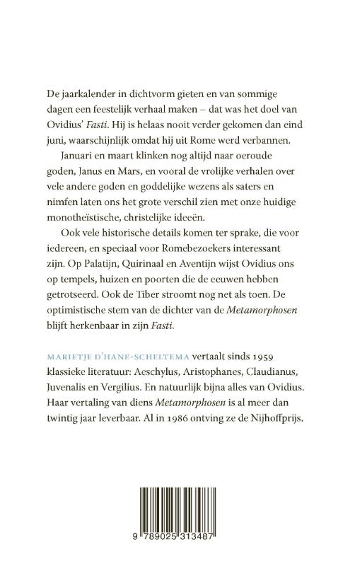 Fasti achterkant