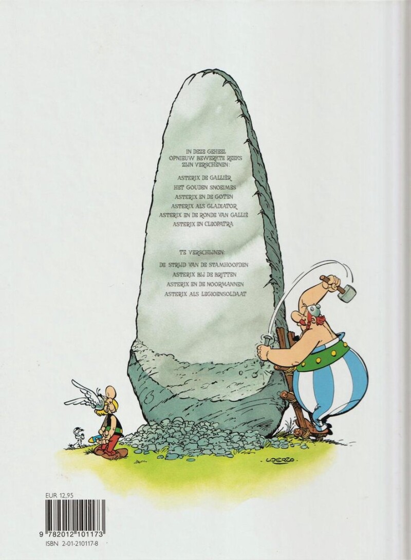Asterix 6: Asterix en Cleopatra / Asterix / 6 achterkant