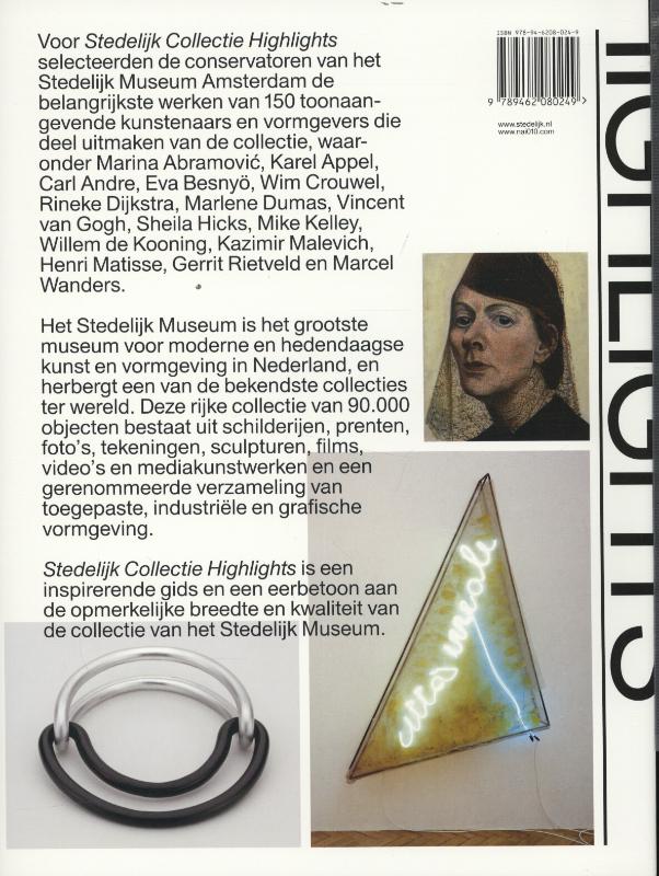 Stedelijk Collectie Highlights achterkant