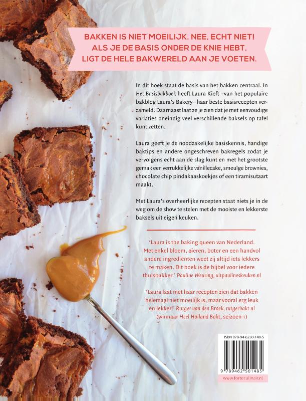 Laura's bakery, het basisbakboek achterkant