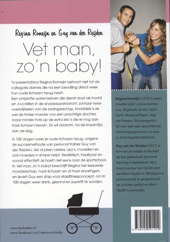 Vet man, zo'n baby! achterkant