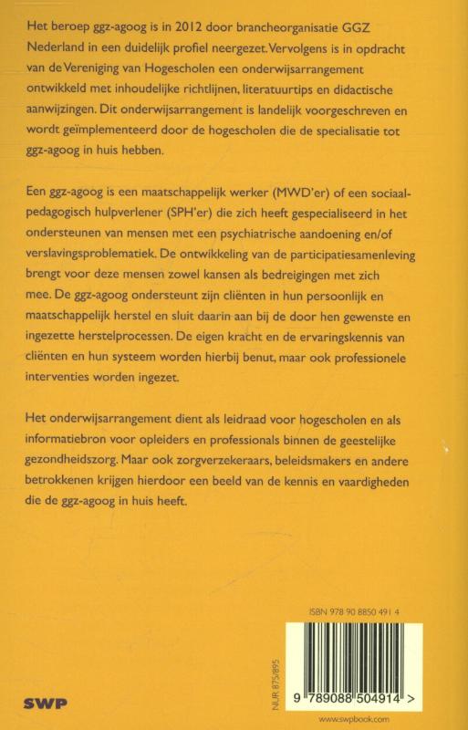 Afstudeerrichting GGZ-agoog achterkant