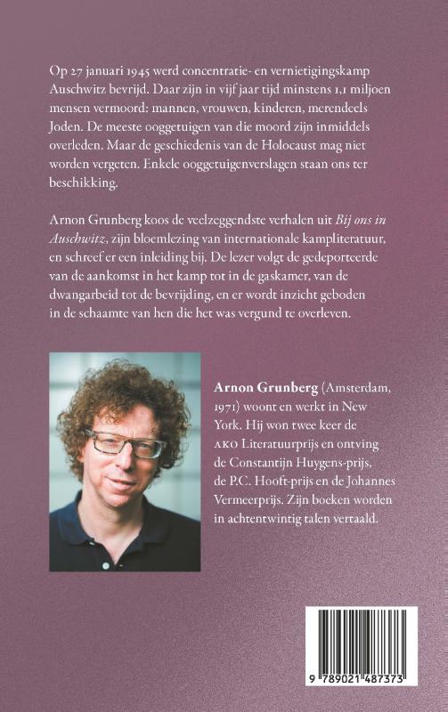 Bij ons in Auschwitz compact achterkant