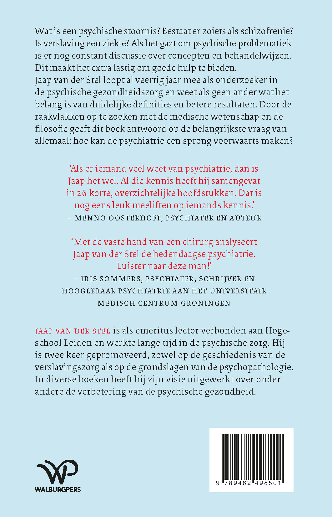Is verslaving een ziekte? achterkant