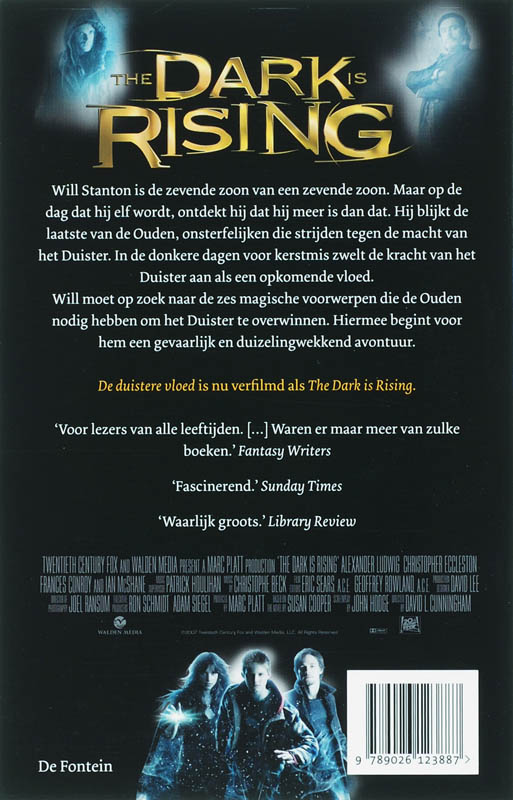 The Dark Is Rising = De Duistere Vloed / Filmeditie achterkant