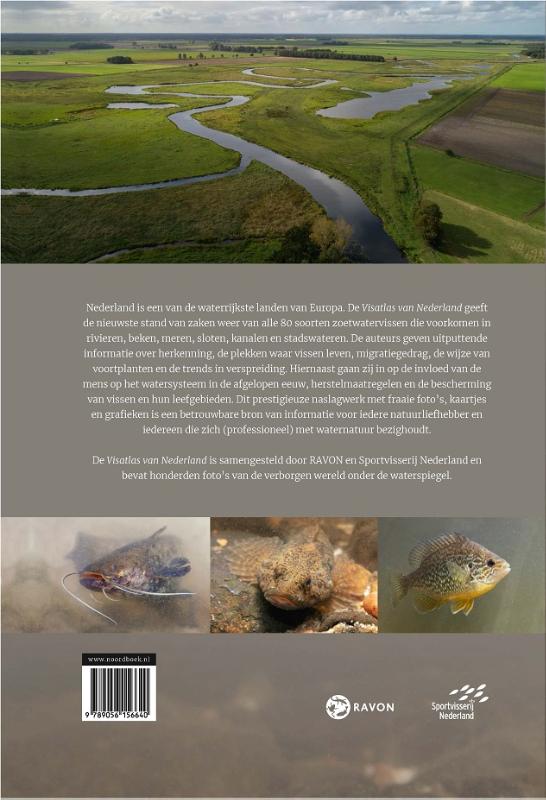 Visatlas van Nederland achterkant