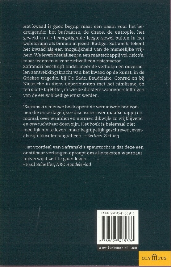 Het kwaad / Olympus achterkant