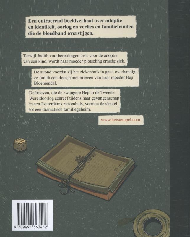 Het stempel achterkant