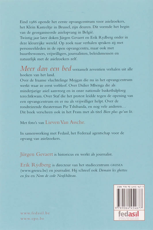 Meer dan een bed achterkant