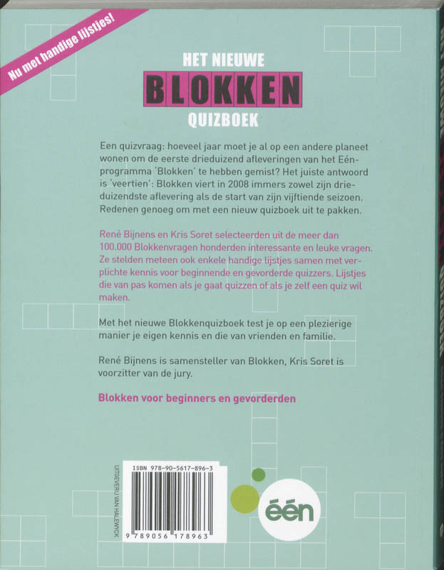 Het nieuwe Blokken quiz boek achterkant