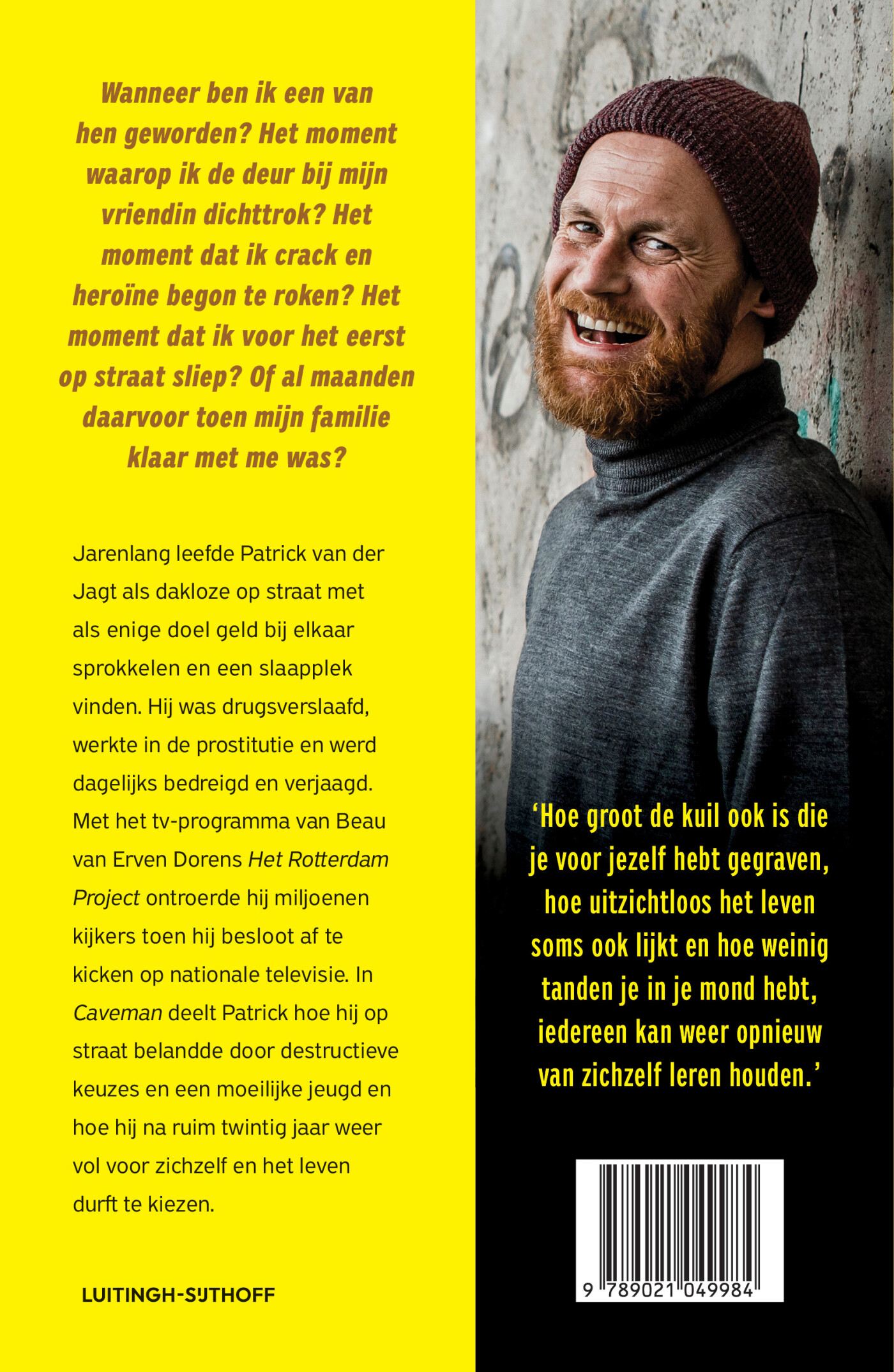 Caveman achterkant