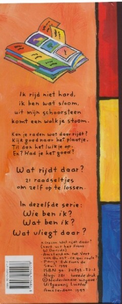 Wat rijdt daar ? achterkant