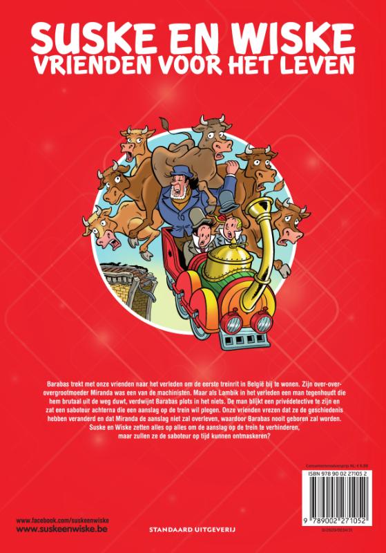 De fluitende olifant / Suske en Wiske / 356 achterkant