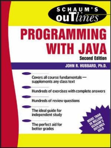 Schaums Outline Programming Java 2nd