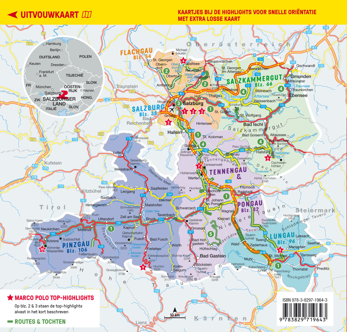 Salzburgerland / Marco Polo achterkant