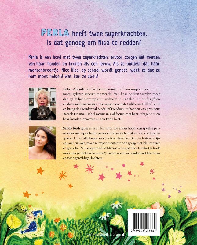 Perla de superhond / Perla achterkant