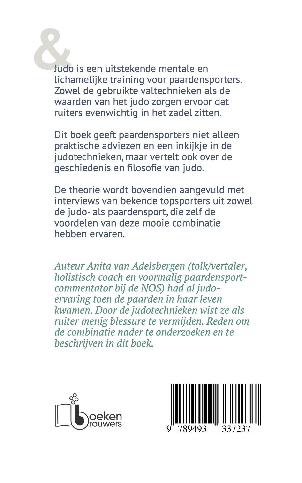 Judo en paardensport achterkant