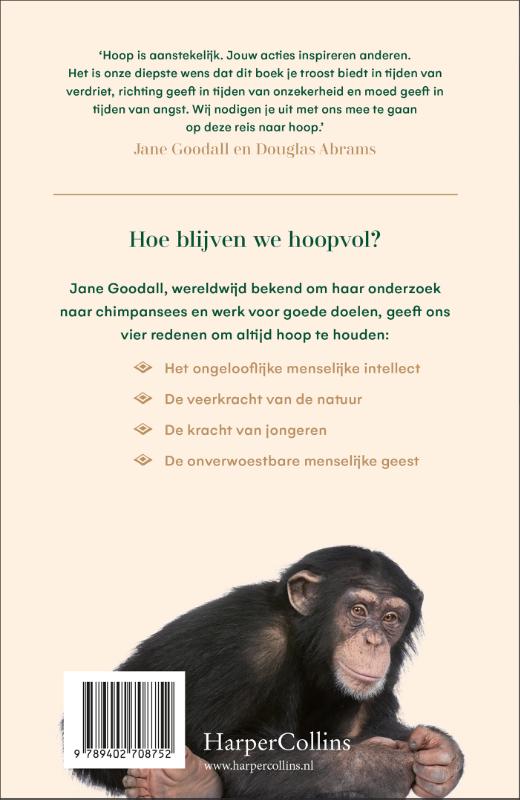 Het boek van hoop achterkant