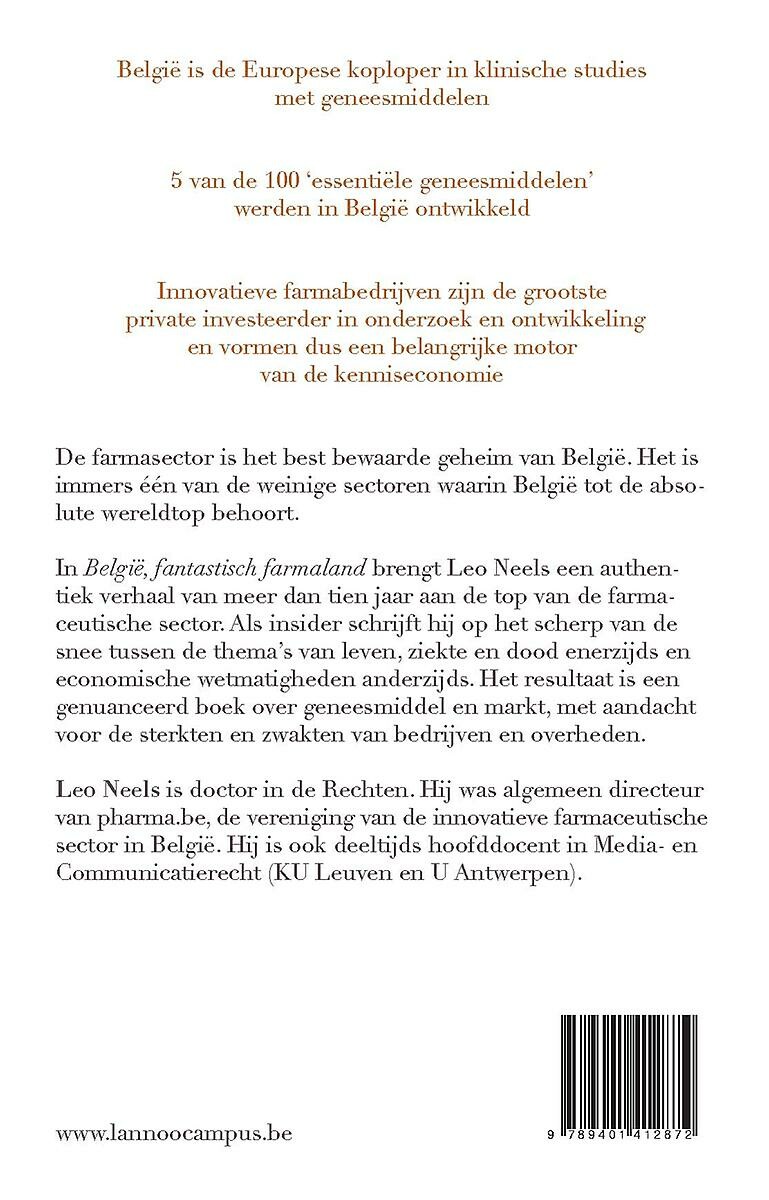 België, fantastisch farmaland achterkant