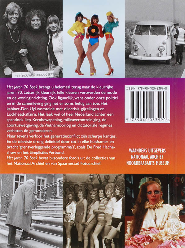 Het jaren 70 boek achterkant