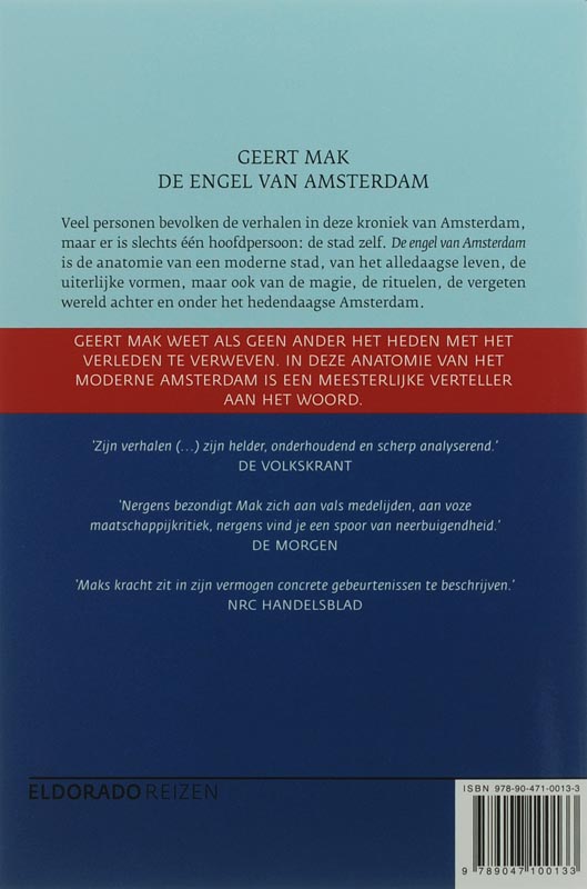 De engel van Amsterdam / Eldorado achterkant