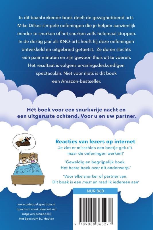 Stop met snurken achterkant