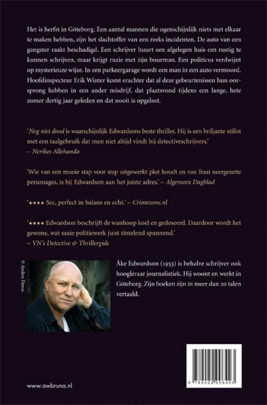 Nog niet dood / Erik Winter / 9 Nog niet dood / Erik Winter / 9 achterkant